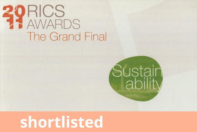 RICS Awards, Finalist 2011