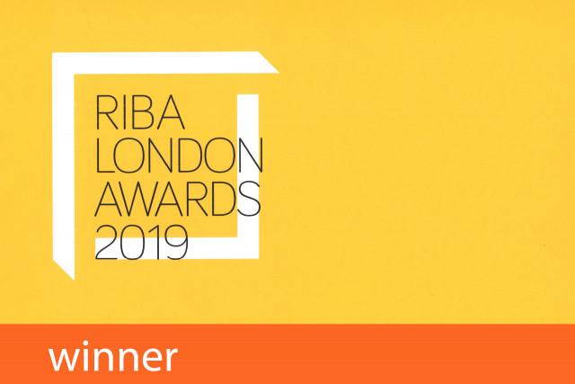 RIBA London Awards Winner 2019