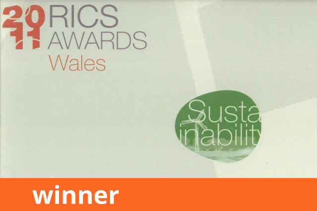 RICS Wales Awards, Sustainability, Winner 2011