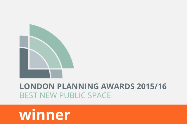 London First London Planning Awards, Best New Public Space, Winner 2015/16