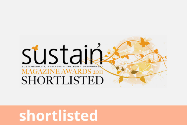Sustain Magazine Awards, Shortlisted 2011